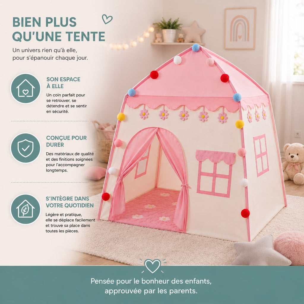 Tente Enfant Rose