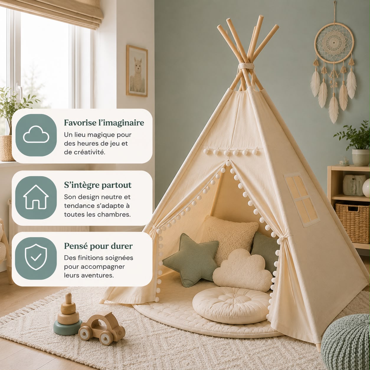 Tipi Crème