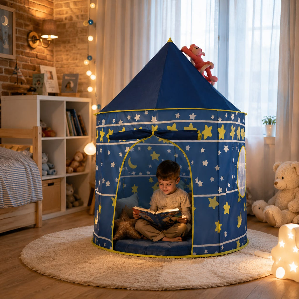 Cabane Château  Bleu