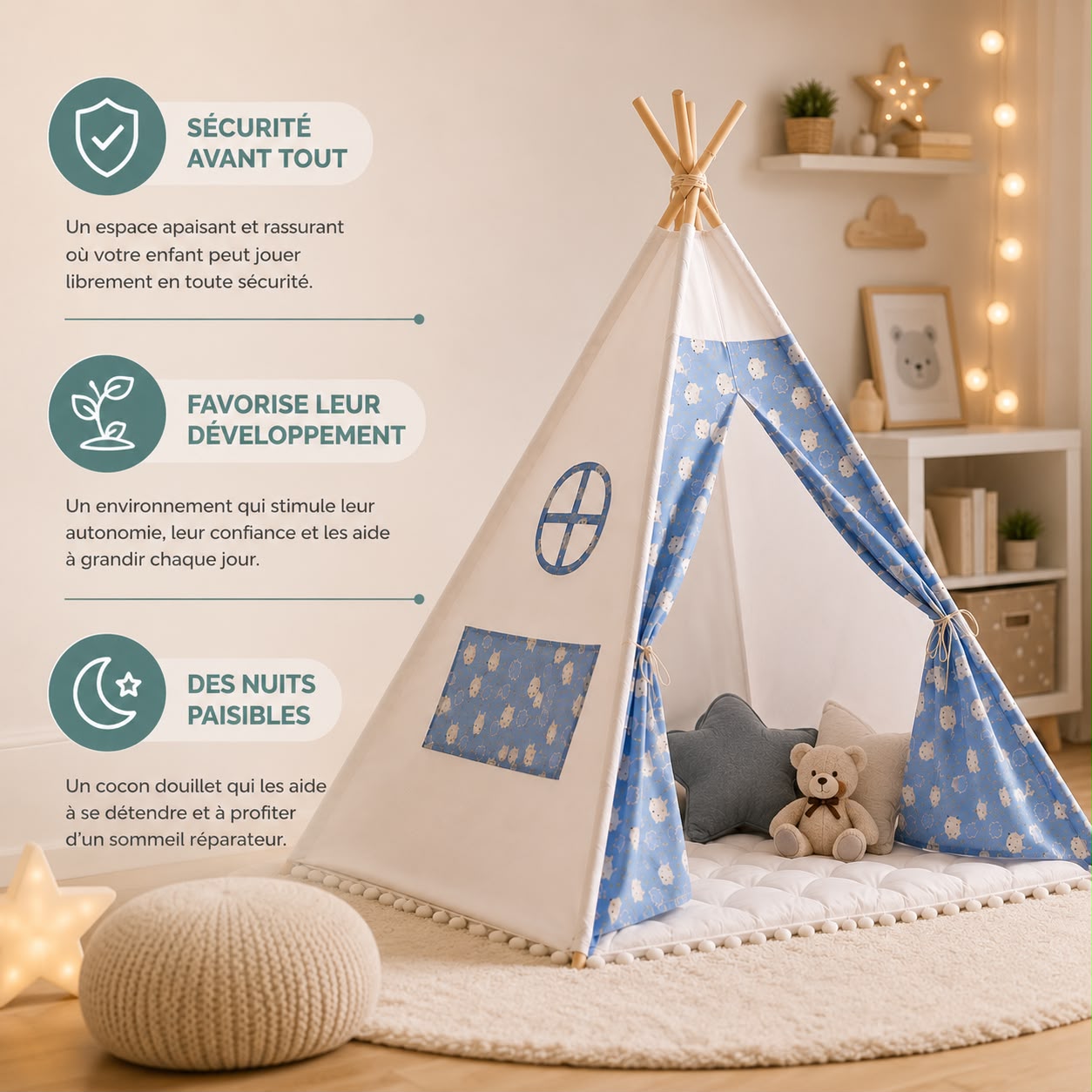 Tipi Enfant Chat