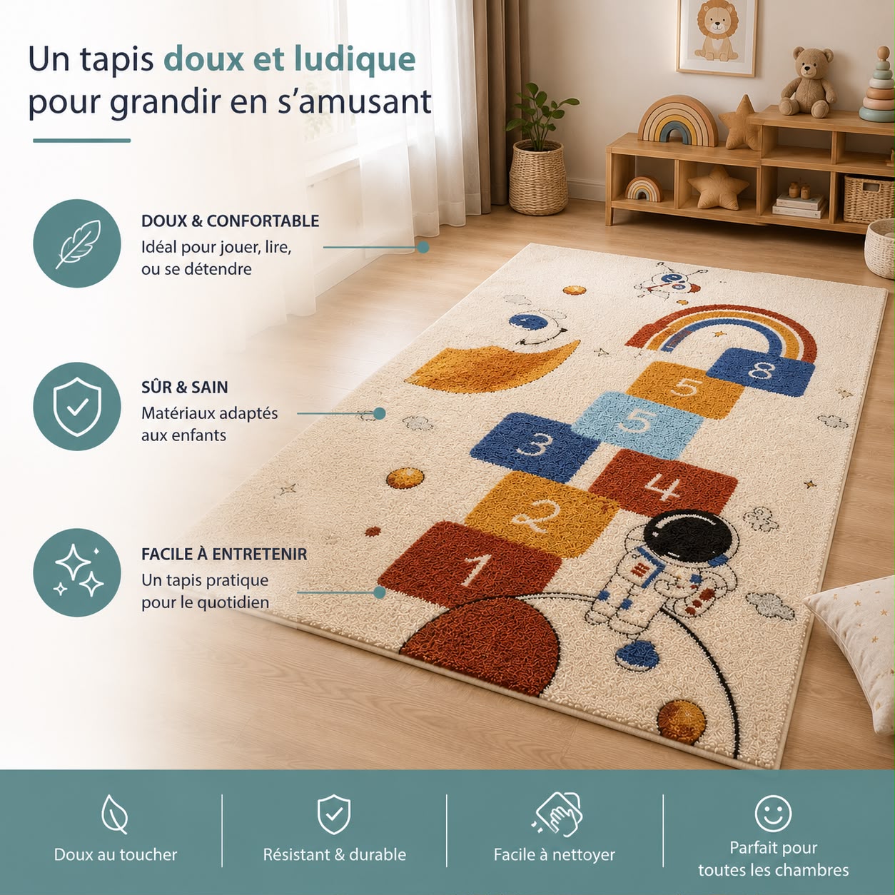 Tapis Astronaute