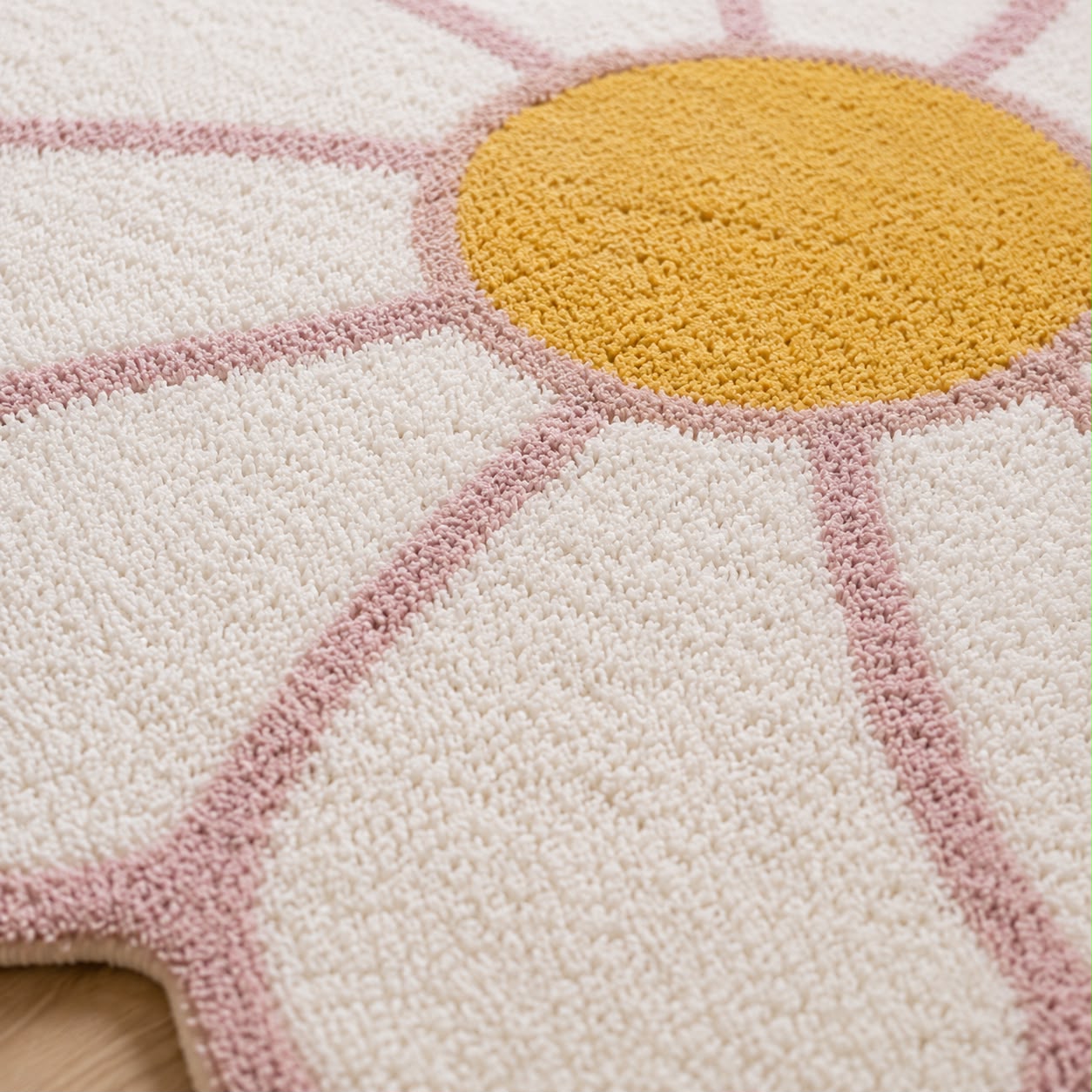 Tapis Enfant Fleur