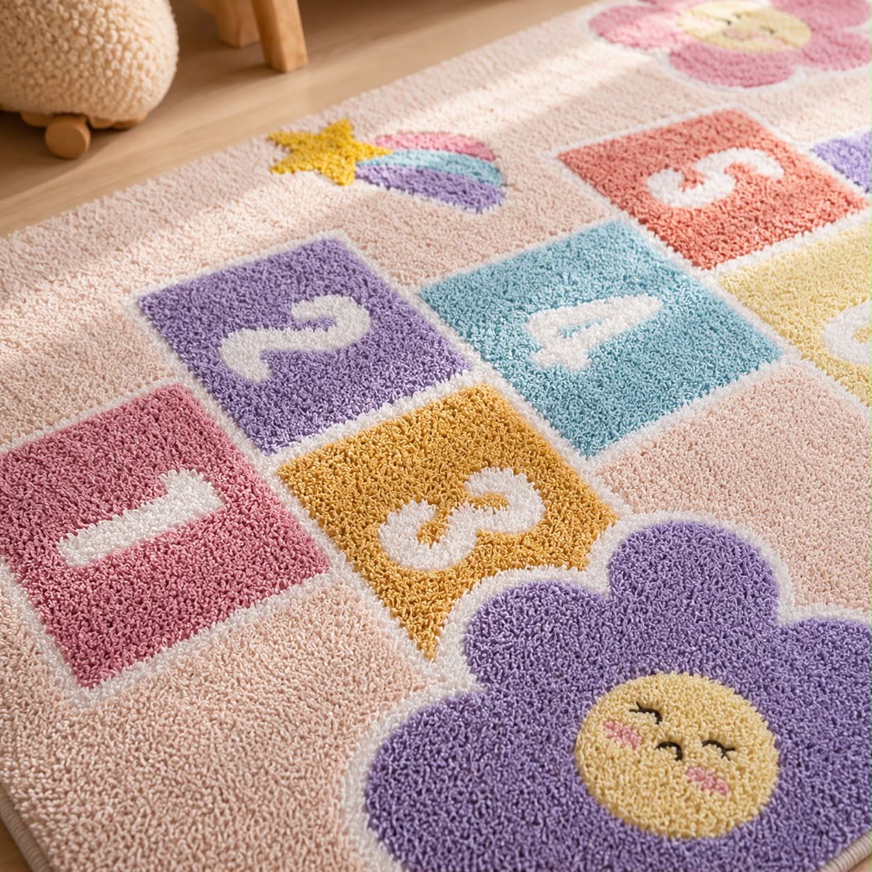 Tapis Marelle Fille