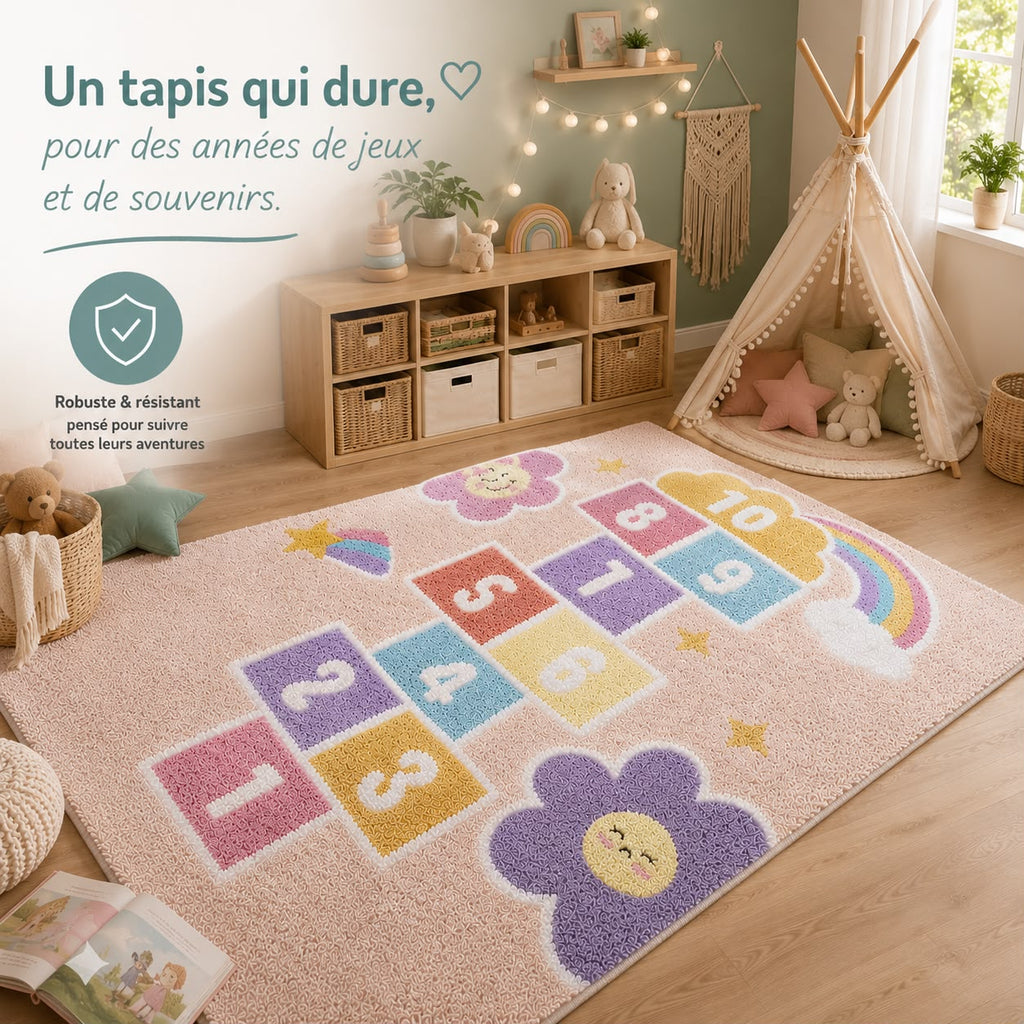 Tapis Marelle Fille