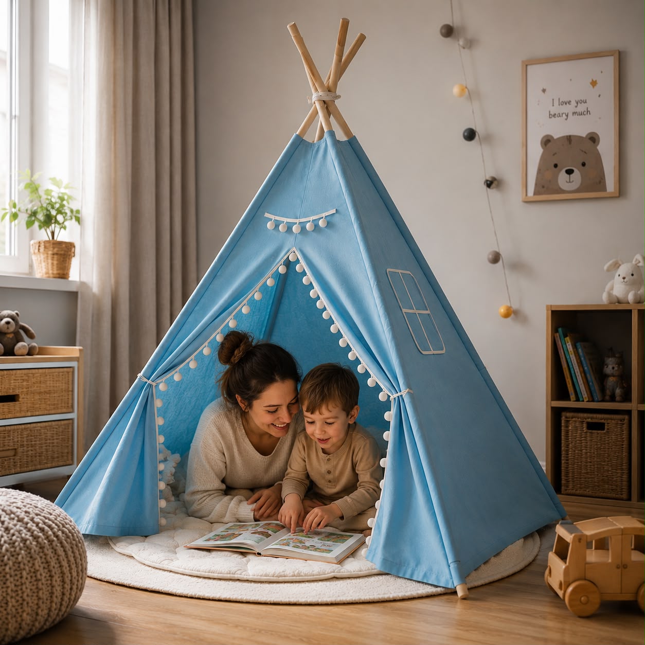 Tipis Garçon Bleu
