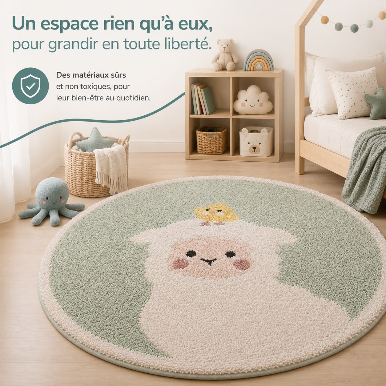 Tapis Enfant Mouton