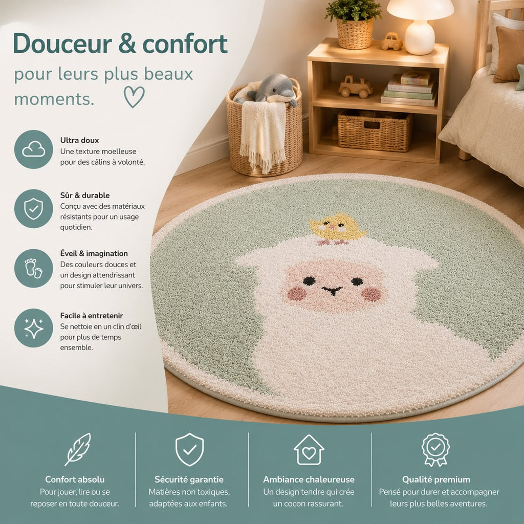 Tapis Enfant Mouton