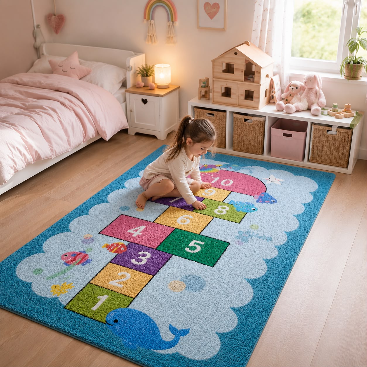 Tapis Marelle Coloré
