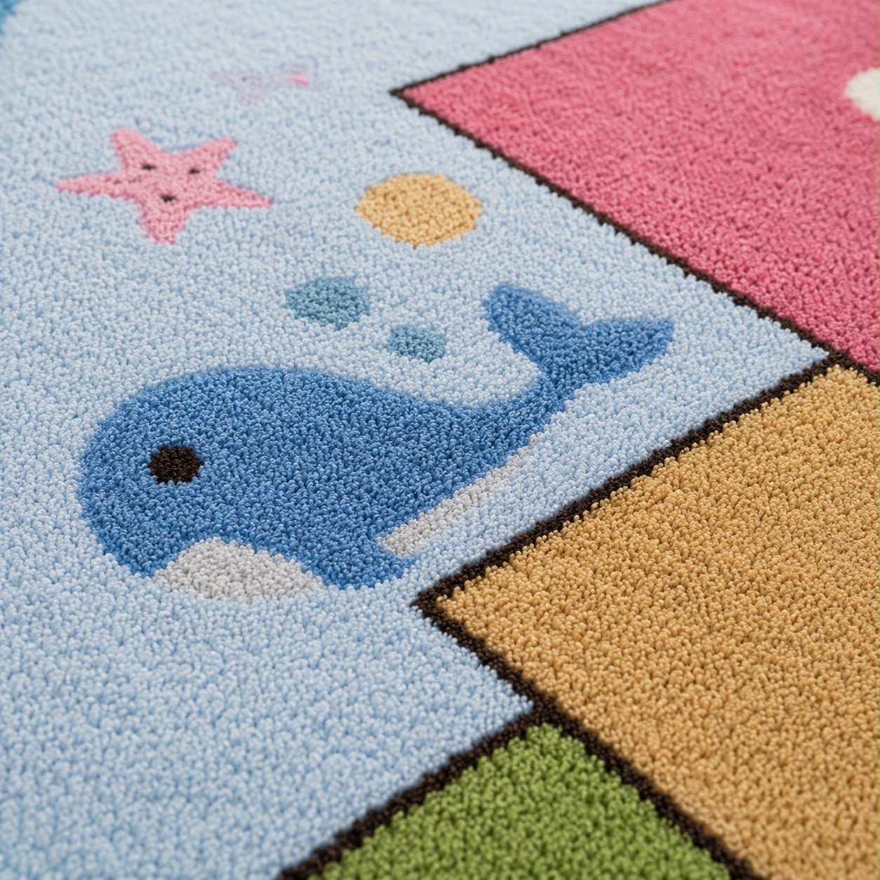 Tapis Marelle Coloré
