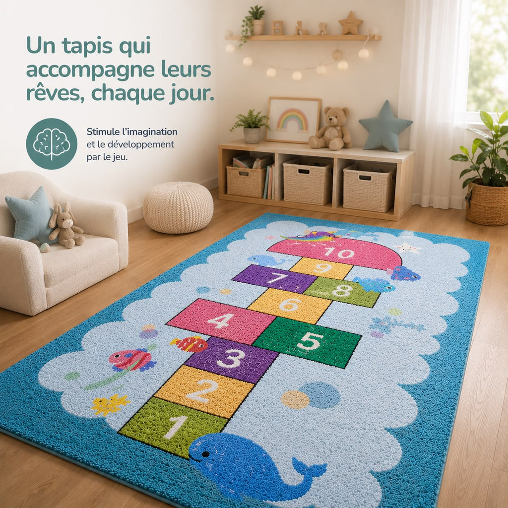 Tapis Marelle Coloré